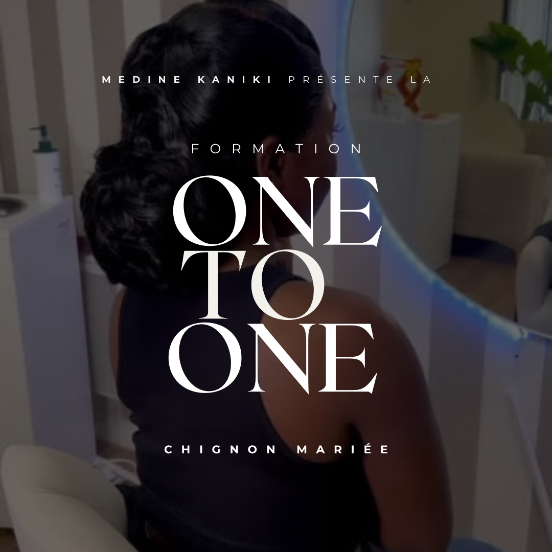 Formation "One to One - Chignon mariée"